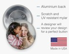 Custom Pinback Buttons Any Photos Designs Badge Pins Personalized 1 25 Or 2 25 