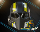 Helldivers 2 B-01 Tactical Helmet Stl     Life-size Video Game Cosplay 3d Print