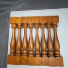  10  12 5  Vntg  Turned Wood Spindles Balusters Symmetrical Architectural Used 