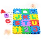 36pcs Mini Number Alphabet toddle Alphabet Puzzle Table Mat For Learning  Bab   