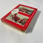 Coca Cola 1994 Nostalgia Santa Playing Cards In Tin Box Sealed New