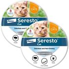 2x Seresto Flea   Tick Collar For Cats 8 Months Protection