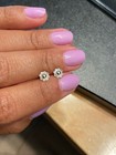 Silver Tous Earrings 6mm