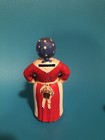   Vintage Original  Aunt Jemimma Cast Iron Coin Bank A Bit Damaged 