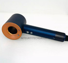 Dyson Supersonic Hair Dryer Hd07 Blue-copper Smoothing Nozzle   used 