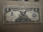 1899 Black Eagle  1 Silver Certificate Very Fine Bold Color Type Note