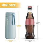 8 Oz Water Bottles Made Of 304 Stainless Steel  8 5 Ounces  Grayish Blue