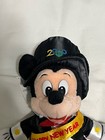 Happy New Year Mickey Mouse 2000 Bean Bag Plush 8   Walt Disney World Nwt