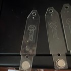 Keytrak Clear Plastic Label window Key Tag