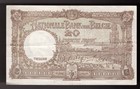 1943 Belgium 20 Francs King Albert And Queen Elisabeth  Pic  11a  nice 