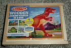 Melissa   Doug Dinosaurs 4-in-1 Wooden Jigsaw Puzzles In A Box New Sealed