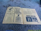 1970 Philadelphia Folk Festival Program  John Denver  Bonnie Raitt  Tom Paxton