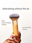 Premium Kabuki Makeup Brush Soft Dense Bristles Foundation Powder Brush