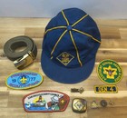 Vintage Boy Scouts Of America Cub Scouts Patches Pins   Paraphernalia Lot Bsa 