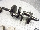 2005 02-09 Honda Vfr800 Interceptor Crankshaft Crank Shaft Connecting Rod Piston