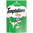Temptations Whiskas Cat Treats Seafood Medley  3 Ounce  12 Per Case 586140