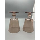 2 10 14oz Vintage Goblet Rustic Barn Bella Style Wine Glasses Threshold    S1