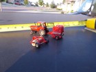 Ertl 1 64  Ih International 5088  Farm Toy Tractor Round Baler Hay Rake