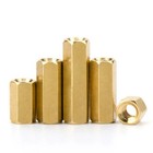 Female To Female M2-m6 Brass Hex Pillar Standoff Spacer Thread Studs Support Pcb