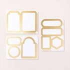 Foiled Frames   Layers Mix   Match Ephemera Pack New Pack Retired Stampin  Up 