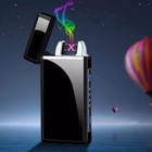 Dual  Flameless Lighter Colors Electric Arc Usb Multiple Windproof Rechargeable