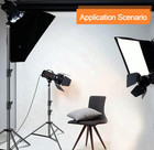 8 5ft Heavy Duty Light Stand With Spring Cushioned For Photography Aluminum 