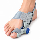 Adjustable Bunion Corrector Splint Pair Big Toe Straightener Day Night Support