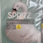 Spritz Swan Foil Balloon 27 x27  Wedding Birthday Party Lot Of 3