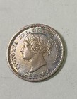 1858 Canada 10 Cents Victoria First Issue Pleasing Collectors Coin Nice Original