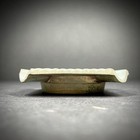 Vintage Brass Wilhelm   s Four Notch rest Ashtray - 2 6      2 3 Oz  - Has Patina