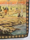 Vintage French Sphinx Of Giza Egypt Art Scene Wall Hanging Tapestry 162x126 Cm
