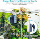 Aquarium Magnetic Glass Cleaner  Fish Tank Algae Magnet Cleaning Tool With Algae