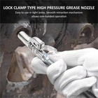 2pack 12000-psi Grease Gun Coupler Xl - Extra Reach For Recessed Grease Fittings