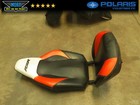 Genuine Oem 2008-14 Polaris Rzr 800 Seat Pair Cushion Frame Metallic Orange Wht
