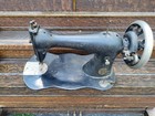 Antique Singer Fiddle Base Sewing Machine Sn 6947713 With Hinges 