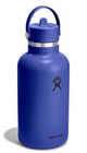 Hydro Flask Water Bottle - Insulated Stainless Steel - Wide Straw Lid  Non Spill