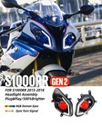 Kt Led Headlight Assembly For Bmw S1000rr 2015-2018 Adjustable Rgb Demon Eyes