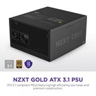 Nzxt - C 850w Atx 3 1 80 Plus Gold Fully Modular Power Supply - Black