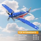Volantexrc P51 Mustang 4-ch Rc Plane 3 Flight Modes one-key Aerobatic rtf