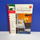 Singer Sewing Library How To Make Bedspreads Book 104   1960 Paperback Machine Co