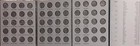 12 Sets  24  Statehood Quarters  P   D   1999-2008   2 Folder Set By H e harris 