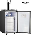5 4 Cu ft  Beer Kegerator W  Co2 Tank Included  Draft Beer Dispenser Dual Tap