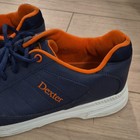 Dexter Men s Bowling Shoes Blue orange Lace-up  Us Size 10 5 Men s  One Owner
