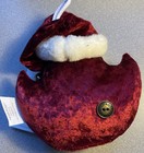 Woof   Poof Santa Hanging Plush 7    2015 Made In Usa