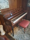 Wurlitzer Piano Good Condition Vintage Upright Piano With Matching Bench