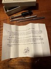 Vintage Columbia Minerva Deluxe Rug Needle Set  Original Box   90