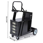 Welding Welder Cart Mig Tig Arc Plasma Cutter Tank Storage With 4 Drawer Cabinet