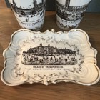 1904 St  Louis World   s Fair Victoria Carlsbad Toothpick Holder Set Rare  