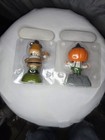 Solar Powered Dancing Toys - Pumpkin   Pilgrim Halloween Thanksgiving Decor New