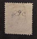 Denmark Scott 20c Stamp Used L80